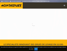 Tablet Screenshot of montagrues.fr